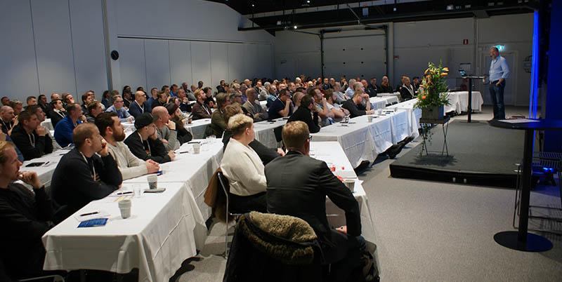 Det blev rekorddeltagande då STVF firade 30 år med seminarieprogrammet Teknikträffen. Foto Jan Bjerkesjö