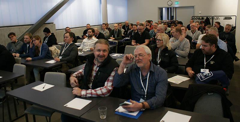 För första gången träffades 50 medlemmarna av Läckagekontroll med eget program. Foto Jan Bjerkesjö